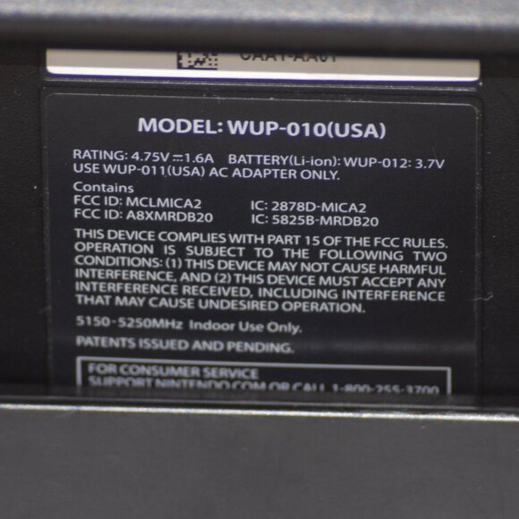 Lot Wii U Black Console Gamepad 3 Handheld Controllers Tested and Working! - Picture 12 of 14